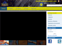 Tablet Screenshot of distribucioneskowalski.com